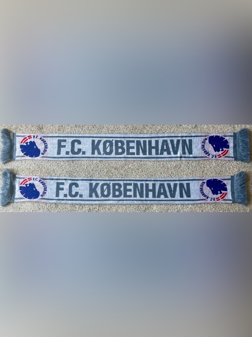 F.C. København Copenhagen Denmark Soccer Scarf